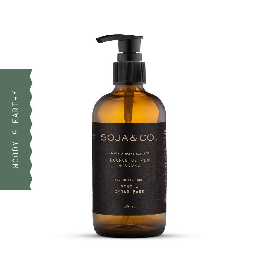 Liquid Hand Soap | Pine + Cedar Bark: 238ml