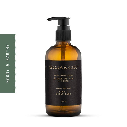 Liquid Hand Soap | Pine + Cedar Bark: 238ml