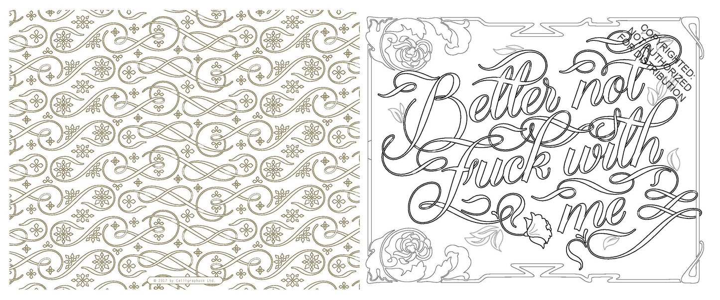 Fucking Awesome Coloring Book