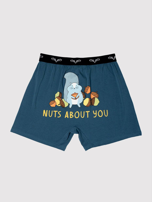 Nuts About You Men's Boxer