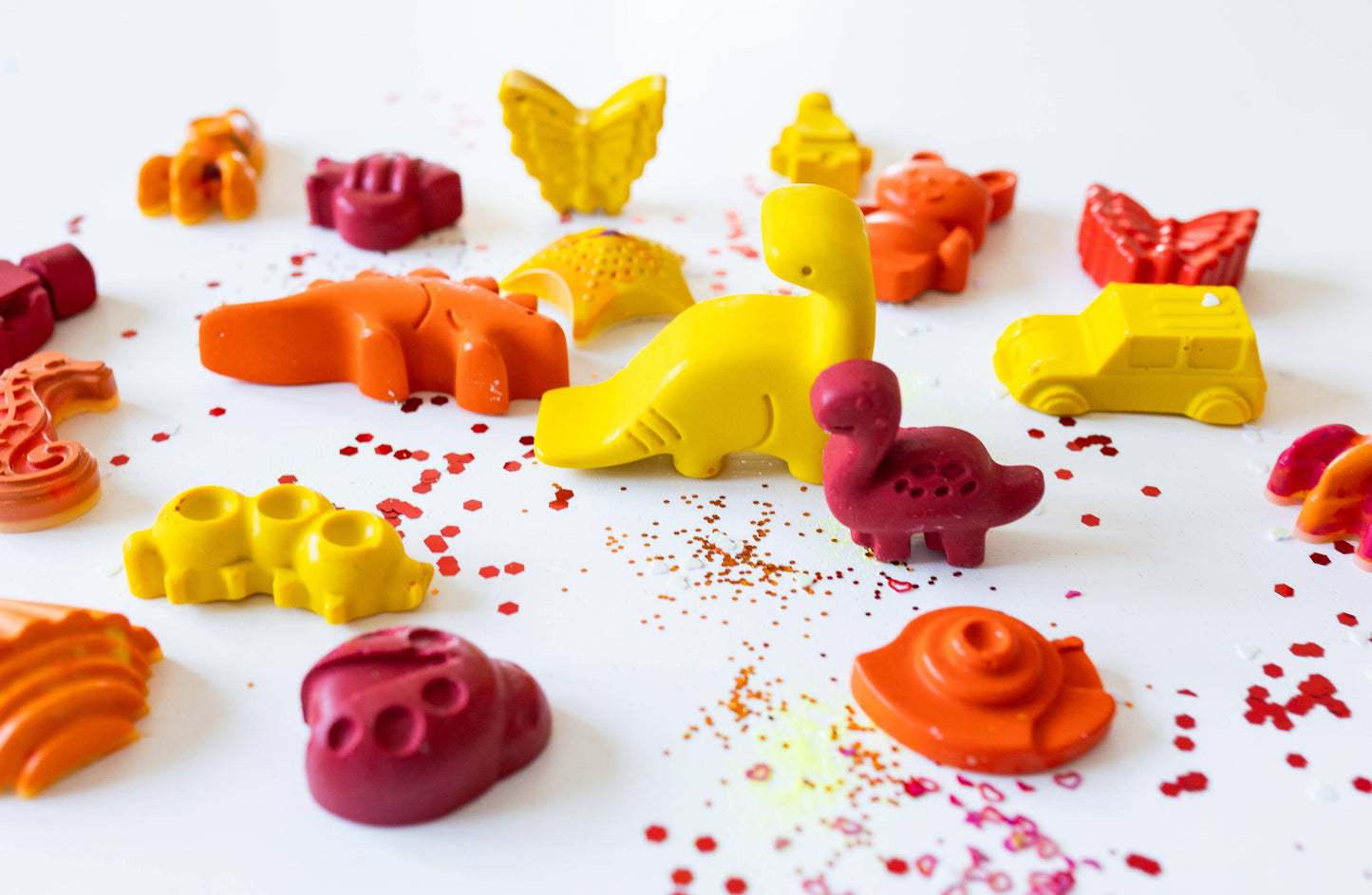 Handmade Crayons - TEDDY BEARS - Crayons faits à la main