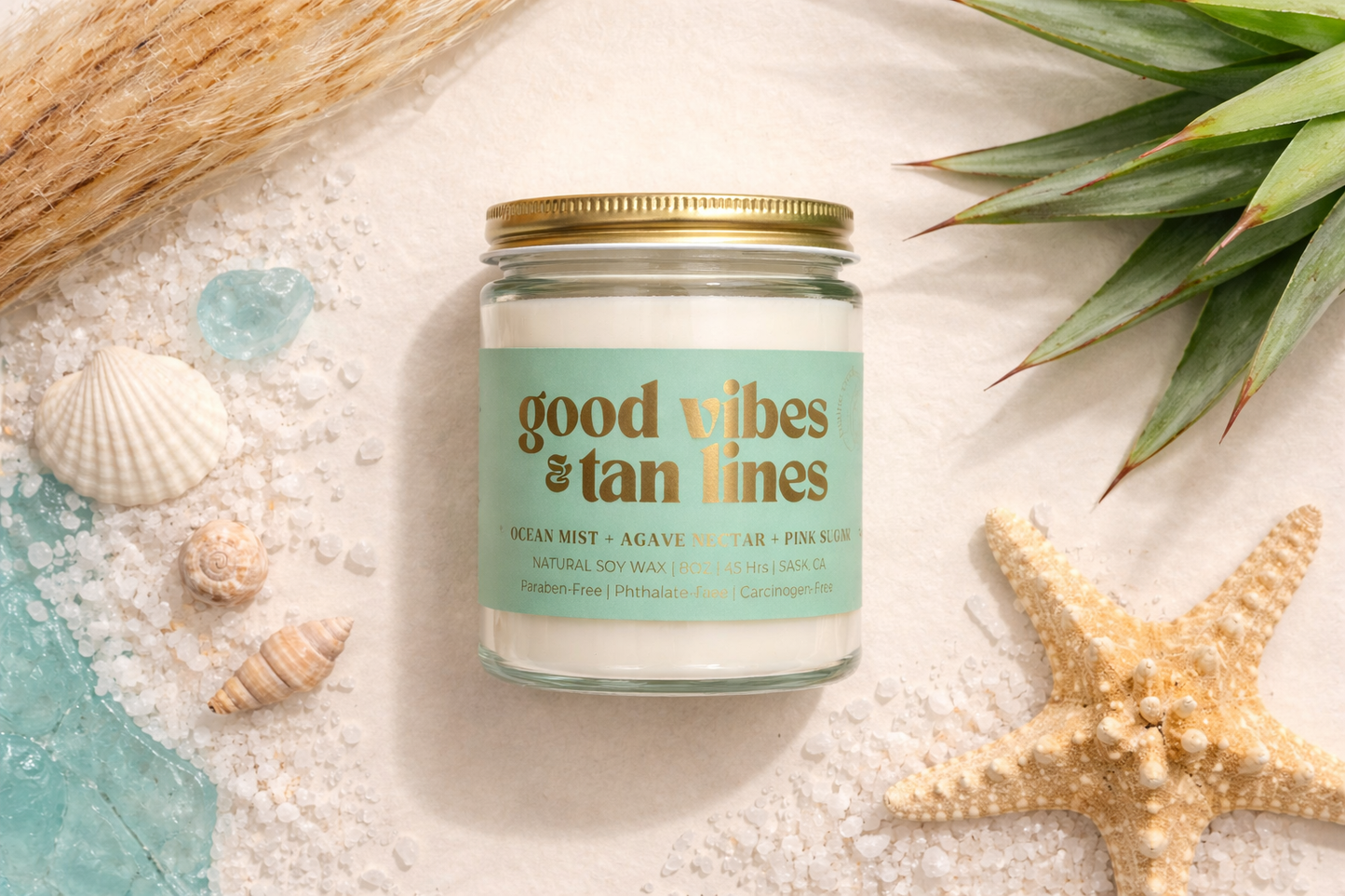 Good Vibes & Tan Lines Candle