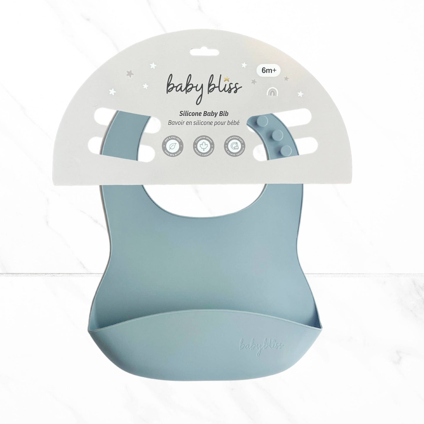 Silicone Bib Dusty Teal