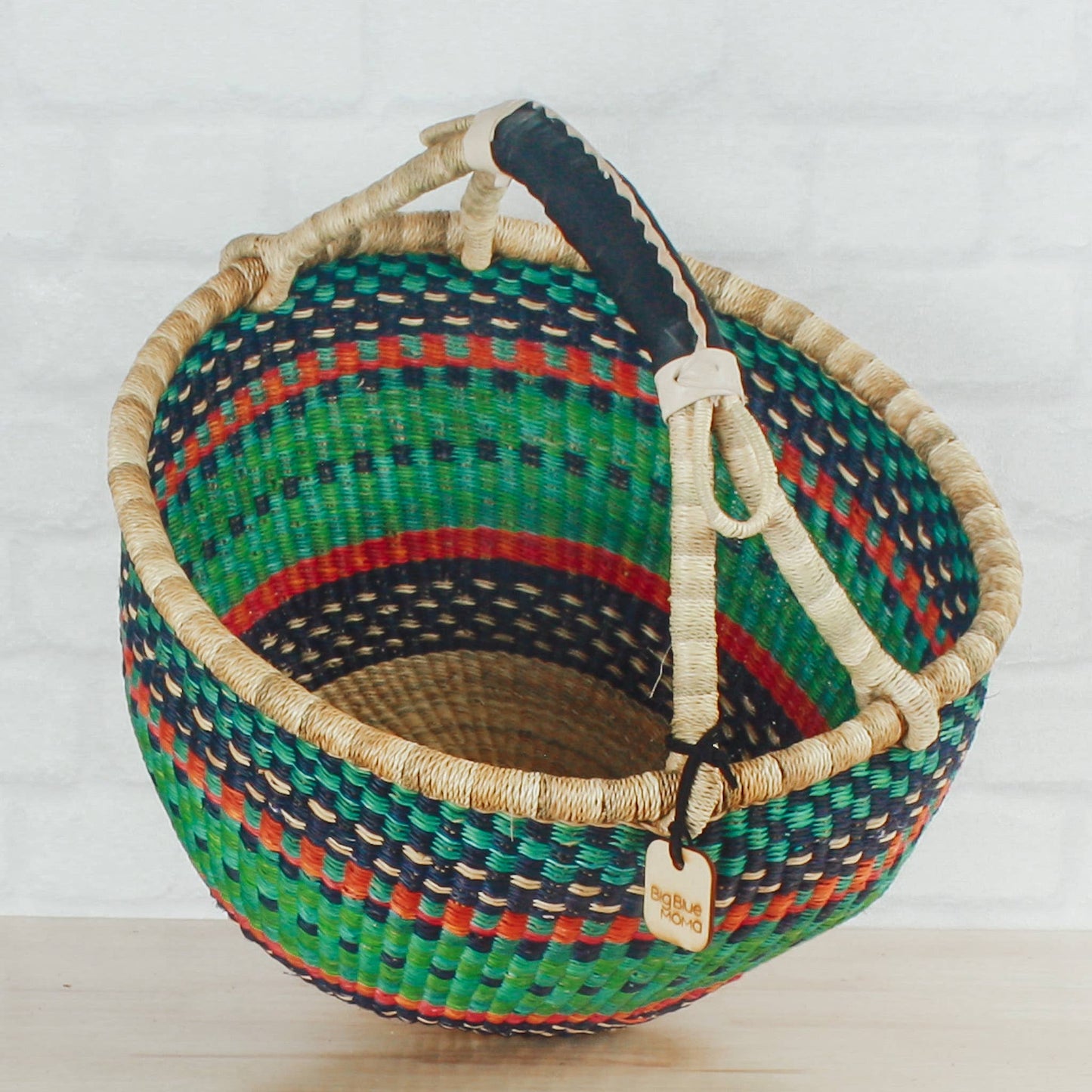 Round Basket Large - Traditional Palette