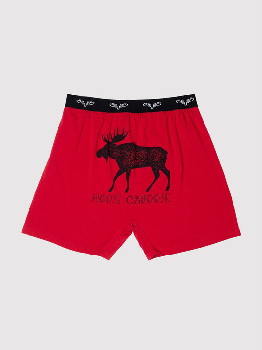 Moose Caboose Men's Boxer
