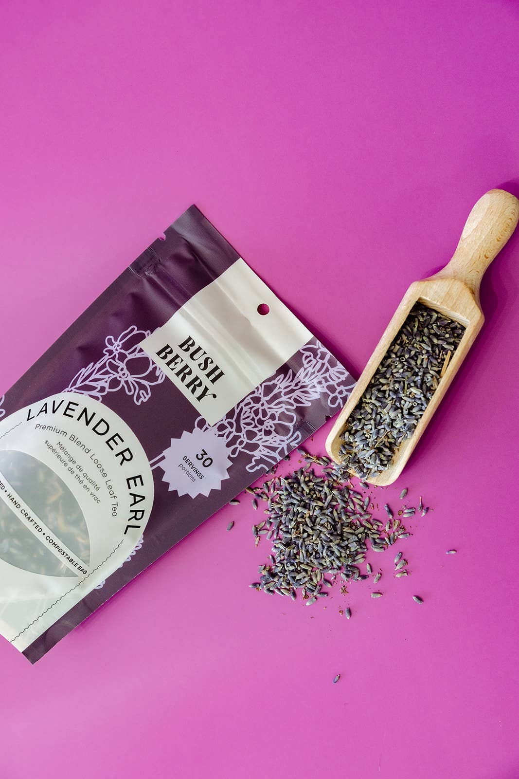 Organic Lavender Earl Loose leaf tea