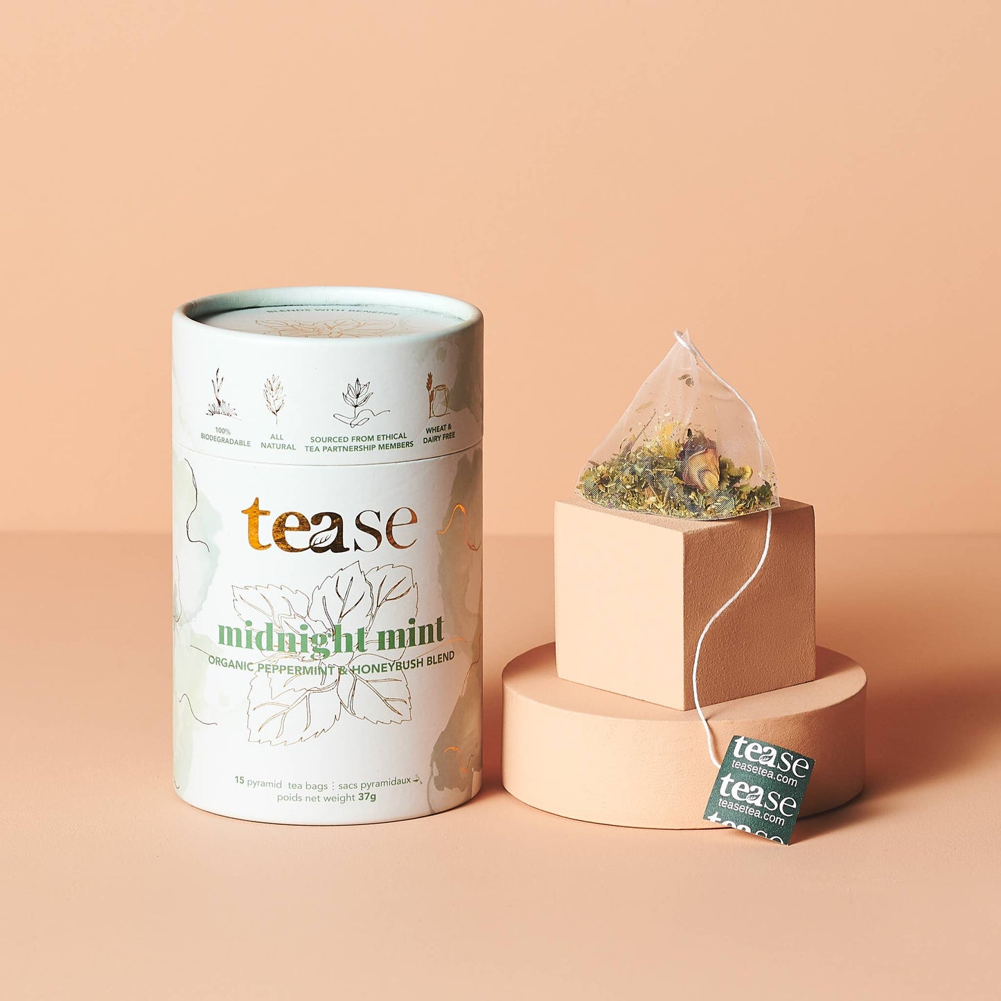 Midnight Mint | All Natural Biodegradable, Organic Tea Blend