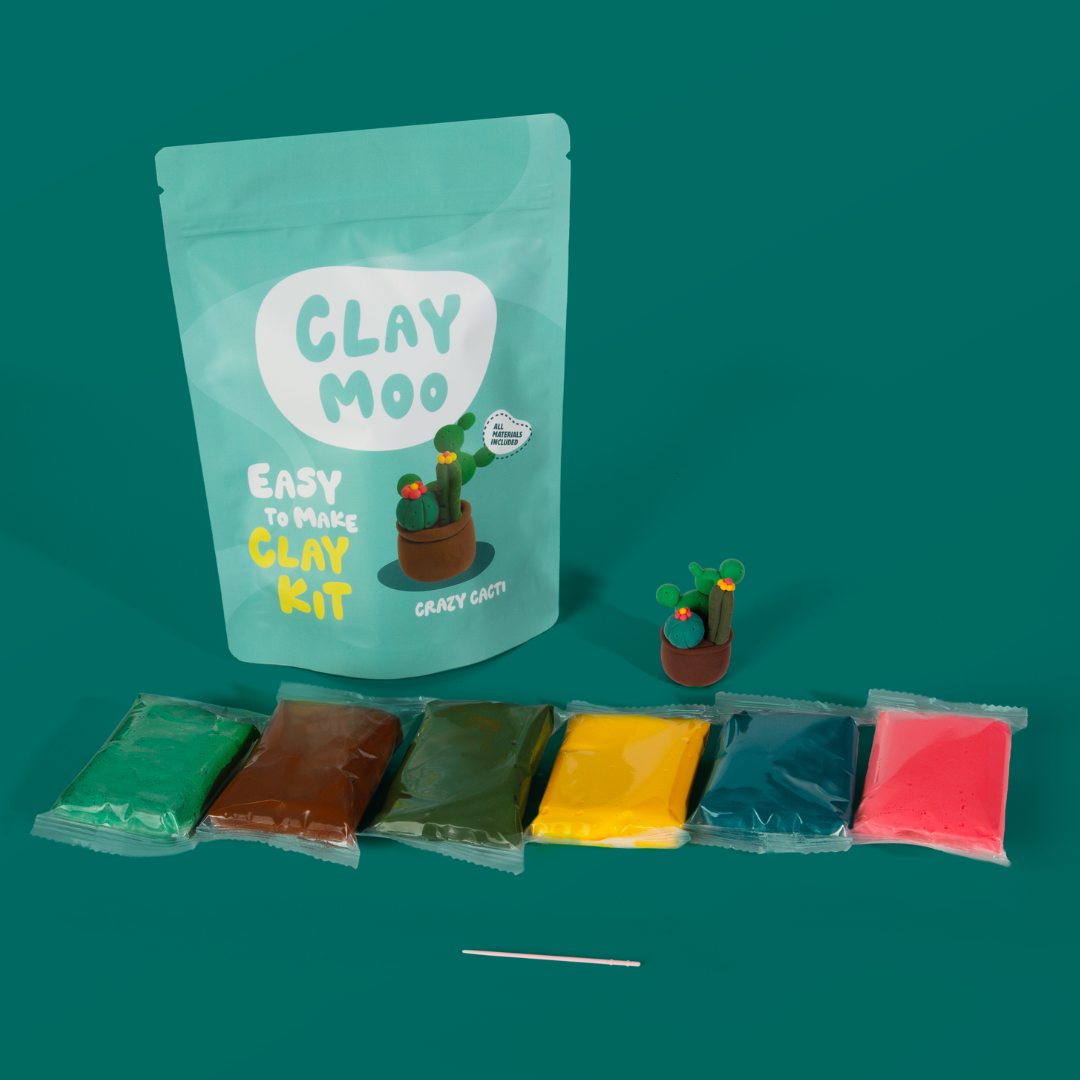 Cactus Clay Crafting Kit