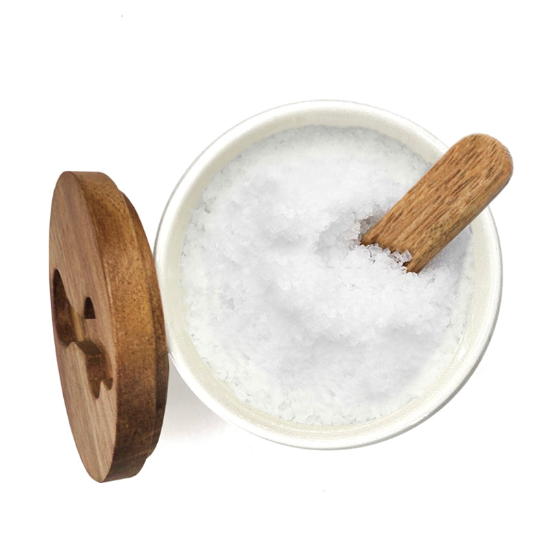 Salt Keeper with Spoon