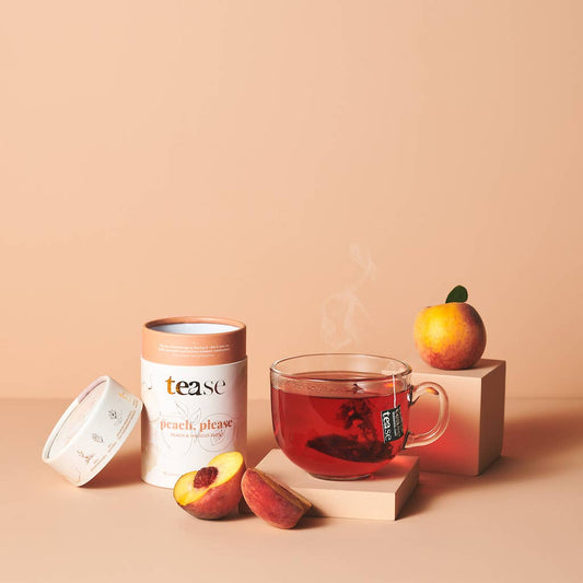 Peach Please: Hydration + Skin Support Wellness Tea Blend