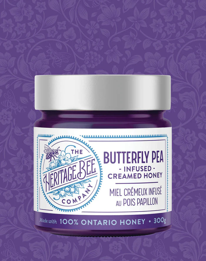Butterfly Pea Creamed Honey