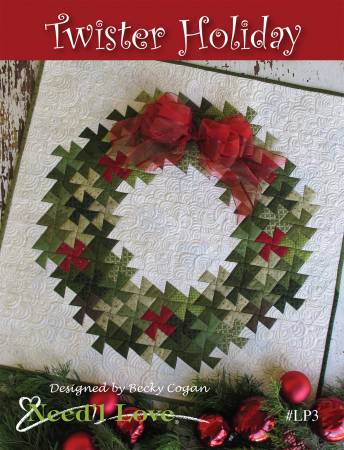 Twister Holiday Wreath Pattern