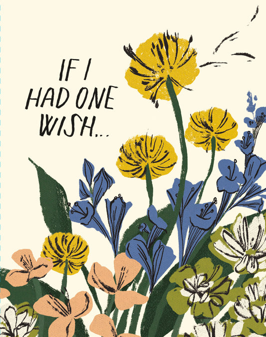 If I had one wish | Birthday Card
