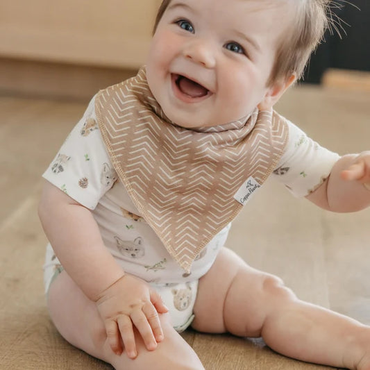 Wilder Bib Set - Copper Pearl