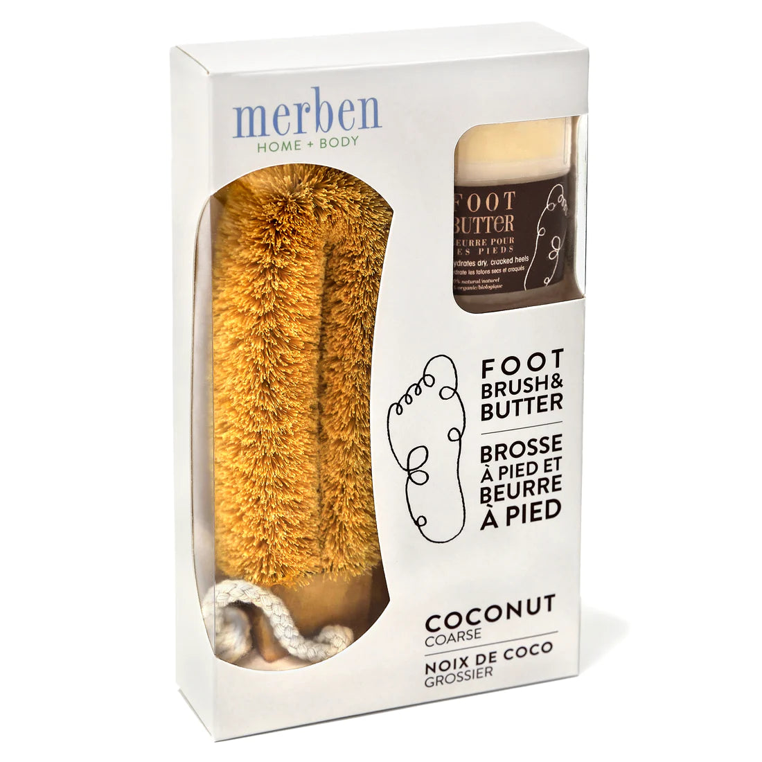Foot Brush and Balm