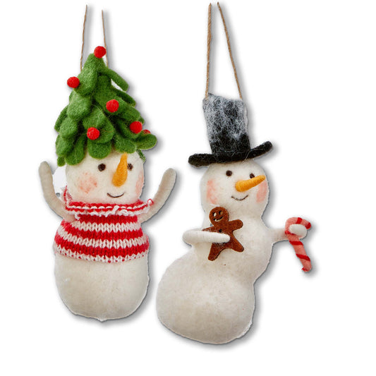 Festive Snowman Ornament
