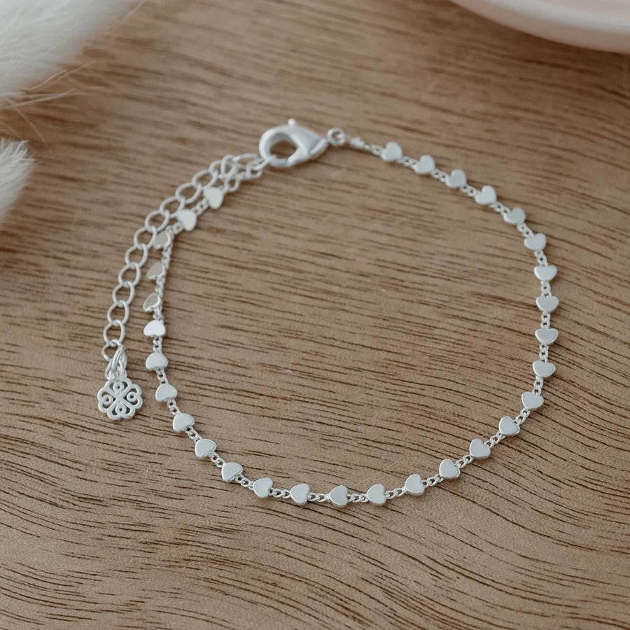 Heart Chain Bracelet
