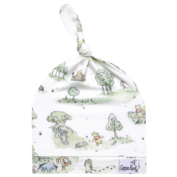Hundred Acre Wood Top Knot Hat - Copper Pearl