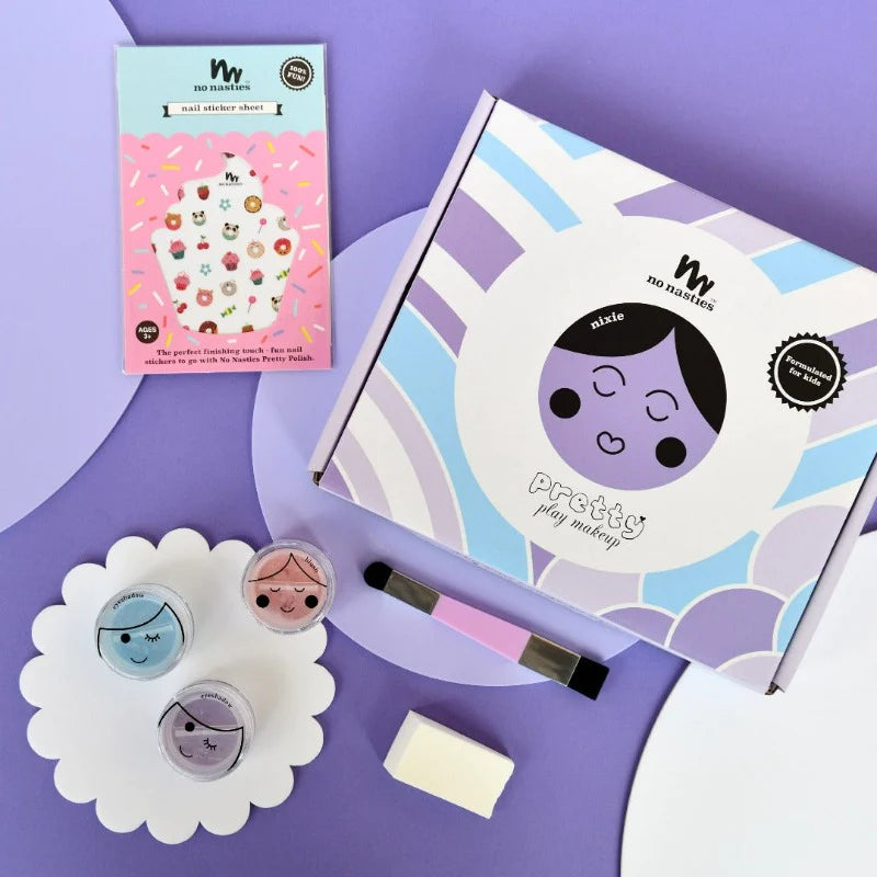 Nixie Purple Kids Makeup Kit
