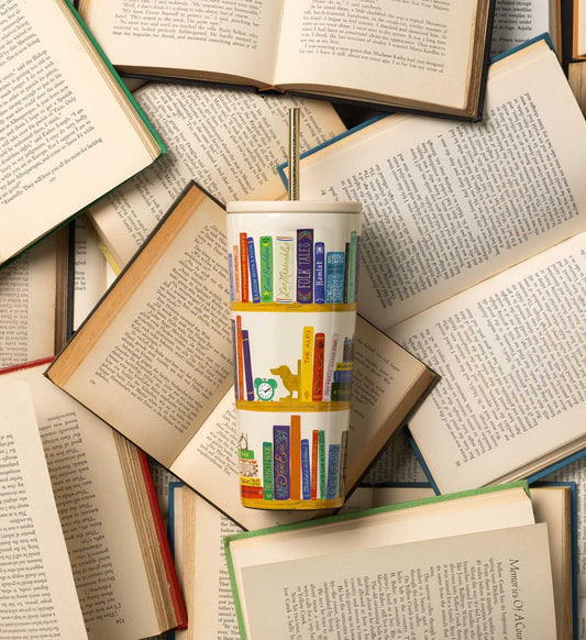 Rifle Paper Co 24oz cup -Book Club