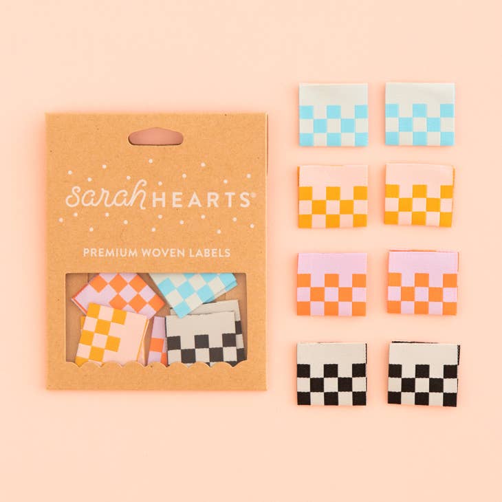 Sarah Hearts | Checkerboard Label