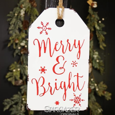 Large Gift Tag Sign