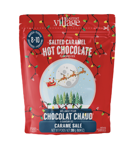 Snowglobe Hot Chocolate Pouch