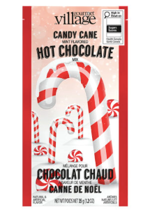 Candy Cane - Hot Cocoa Pouch