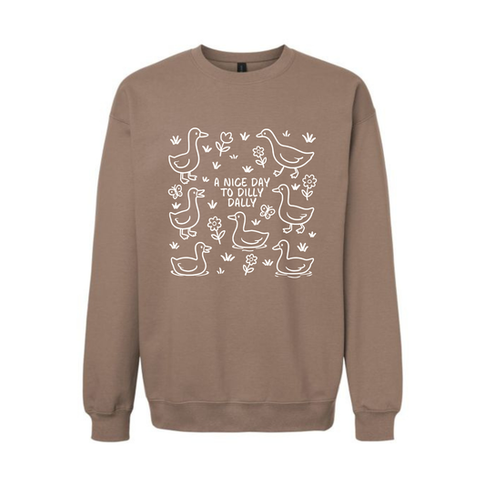 "Dilly Dally" Sweatshirt
