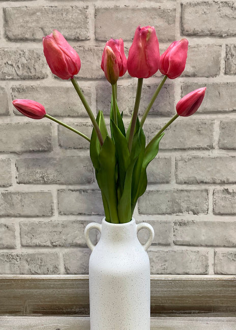 12" Fresh Touch Rose Tulip