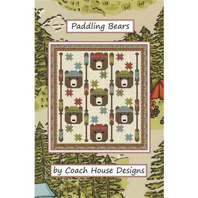 Paddling Bears Pattern - The Great Outdoors