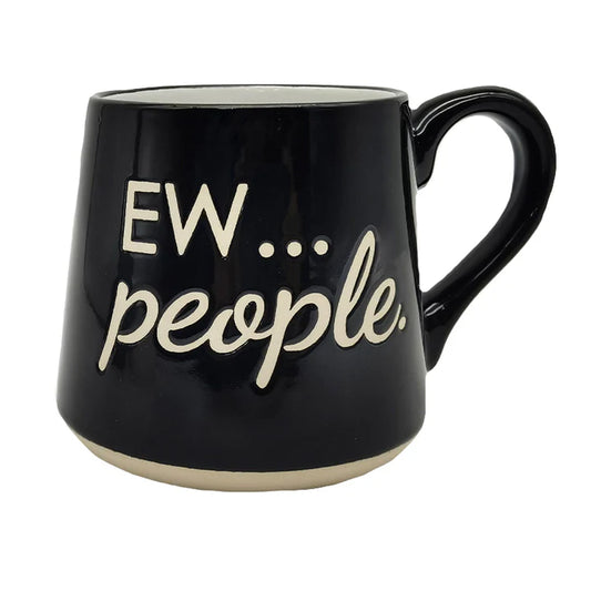 "EW PEOPLE" Fat Bottom Mug