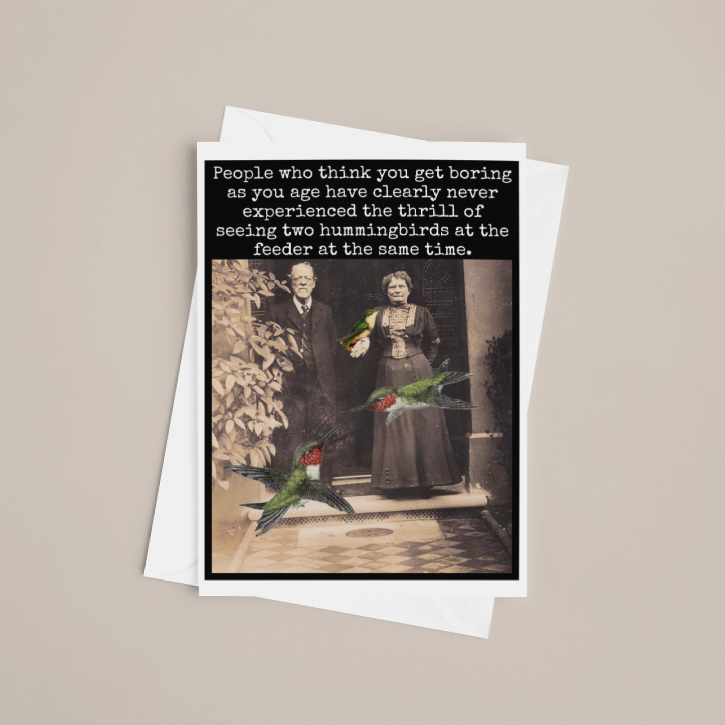 Boring As You Age | Birthday Card