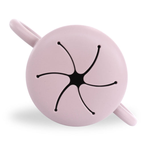 Silicone Snack Cup: Dusty Pink