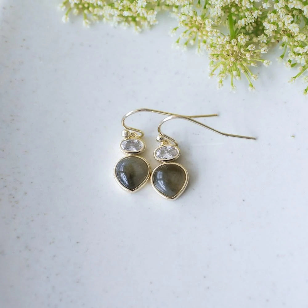Tasia Labradorite Drop Earrings