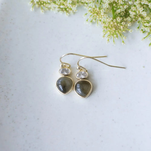 Tasia Labradorite Drop Earrings