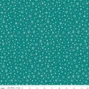 Ski Hill -Snowflake - Teal