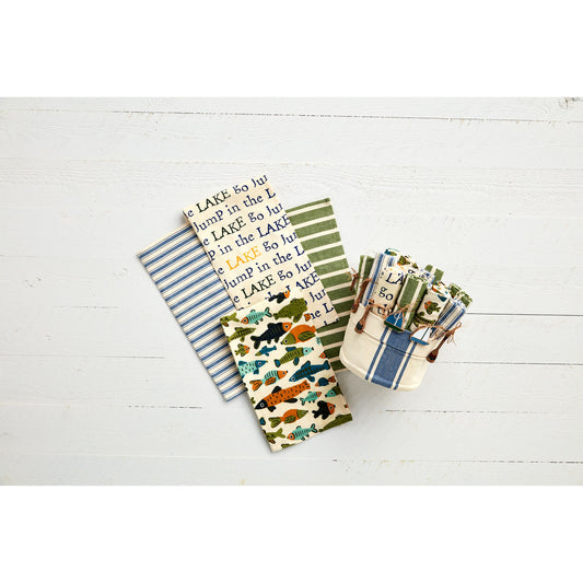 Lake Life Dish Towel