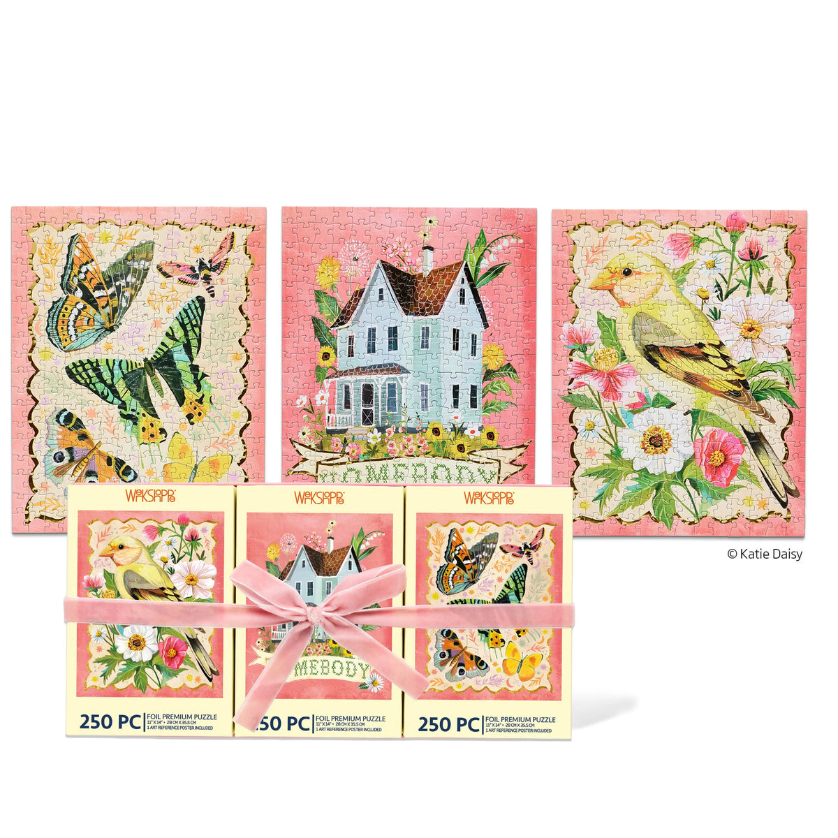 Homebody - 250 piece puzzle Set of 3