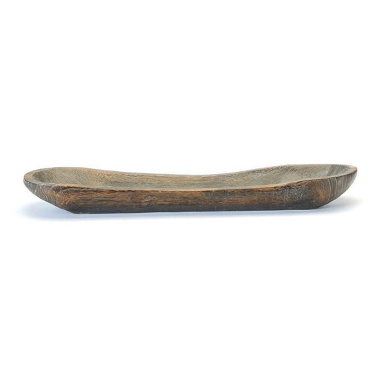 Oval Wooden Bowl