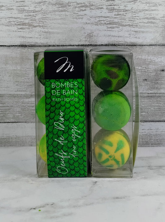 Dino Bath Bombs - Set of 3