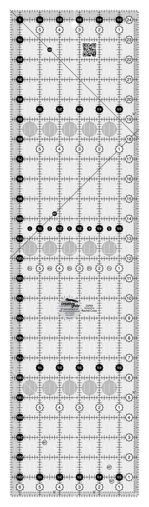 Creative Grids Ruler 6.5" x 24.5"