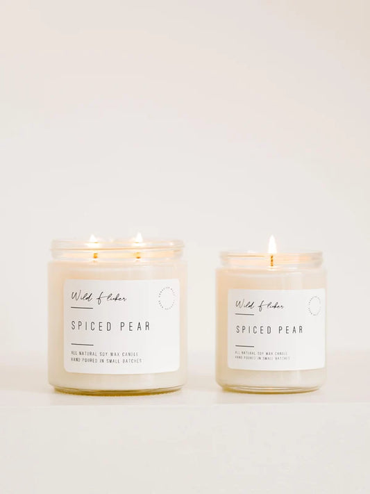 Spiced Pear Soy Wax Candle