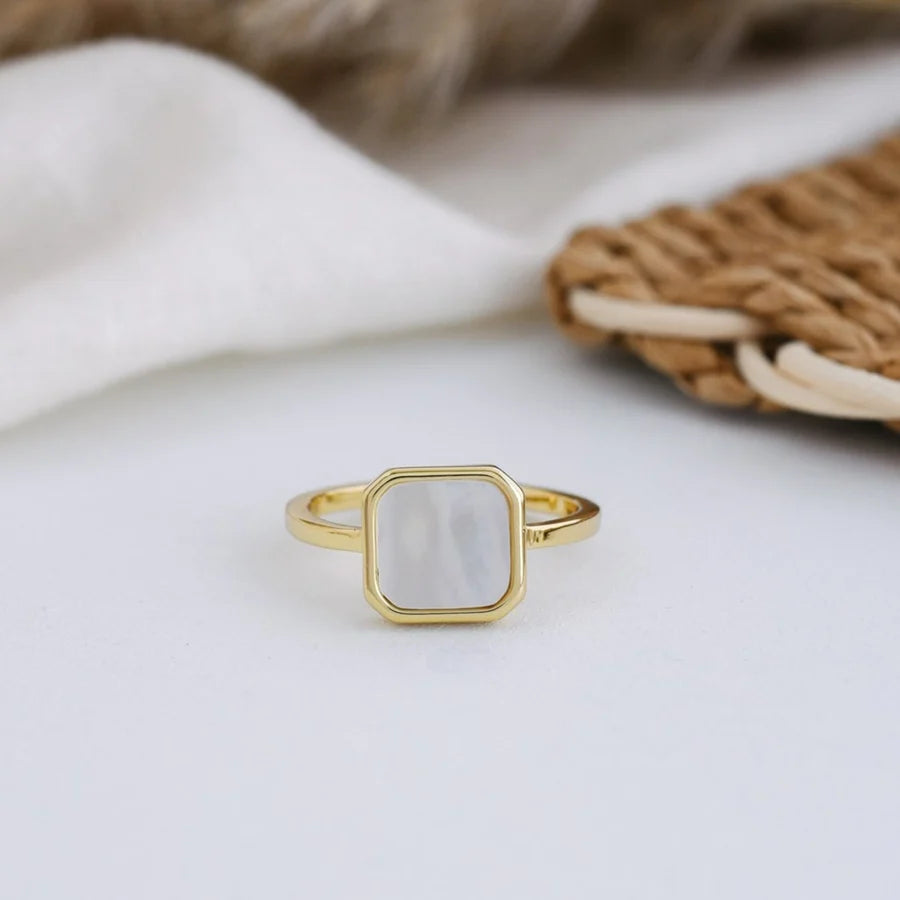 Milan Mother of Pearl Ring