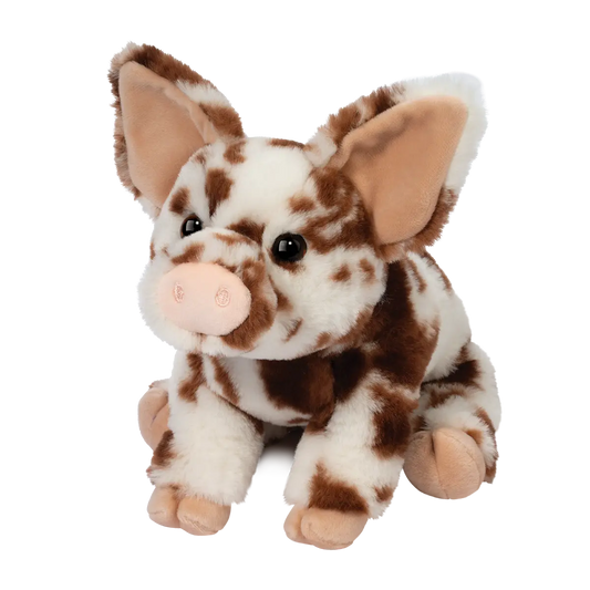 Sandy the Brown Spotted Pig