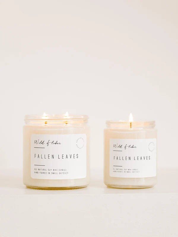 Fallen Leaves Soy Wax Candle