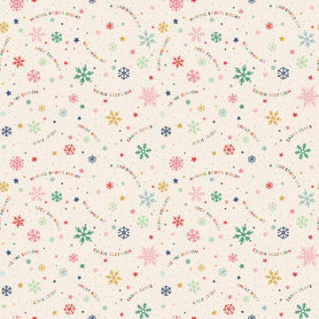 Snowflake Fun Multi - Oh What Fun by Poppi Cotton