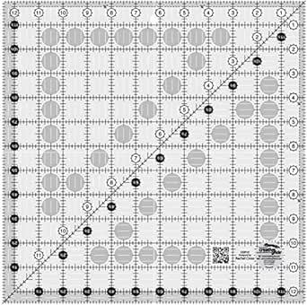 Creative Grids Ruler 12.5" x 12.5"