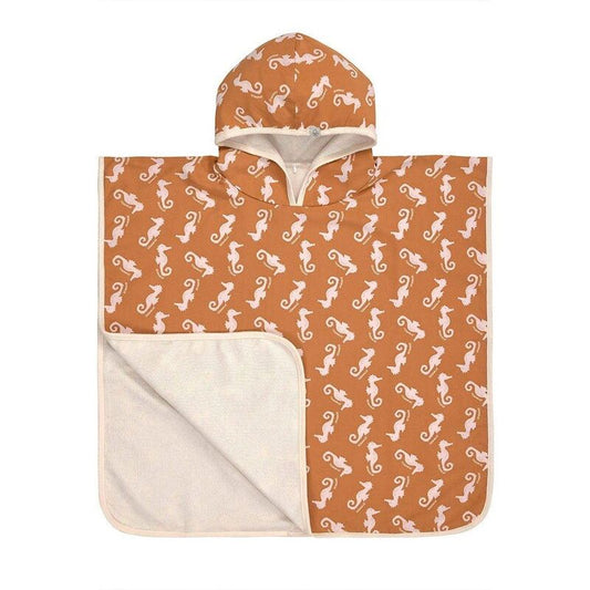 Seahorses - Beach Poncho - Lassig Swimwear
