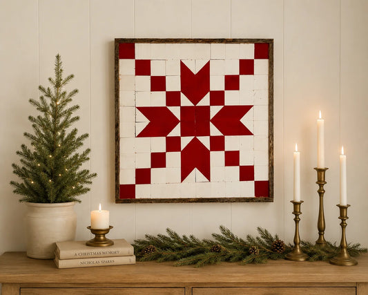 Sawtooth Star Barn Quilt